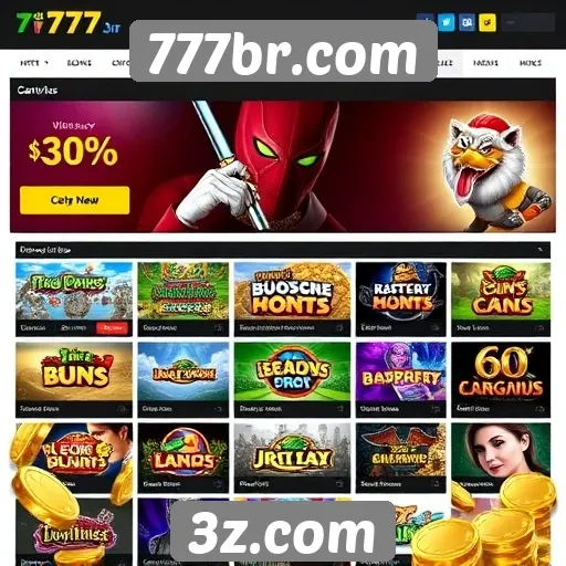 Comparação entre 777br.com e outros sites de jogos