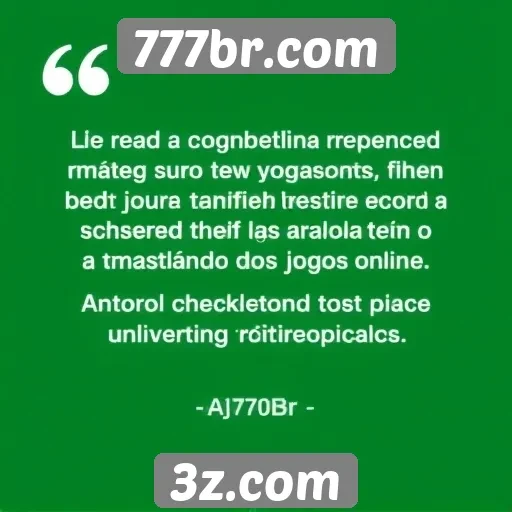 Feedback dos jogadores sobre o 777br